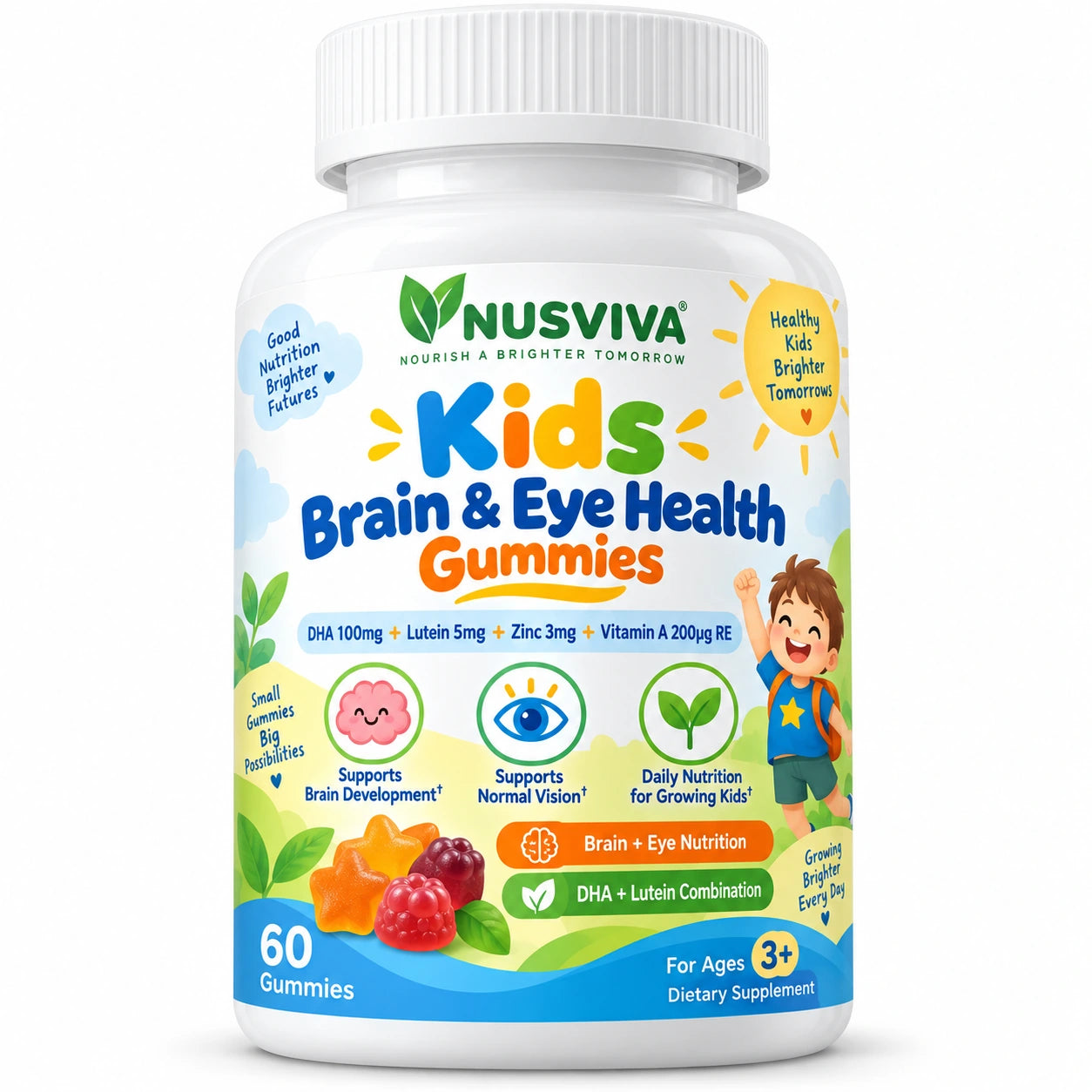 Kids Brain & Eye Health Gummies